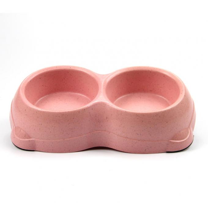 Ανθεκτικό διπλό μπαμπού φορητό κουτάλι για σκύλους και γάτες με την καλύτερη τιμή 1