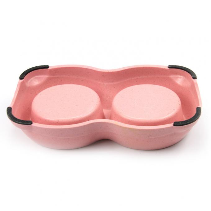 Ανθεκτικό διπλό μπαμπού φορητό κουτάλι για σκύλους και γάτες με την καλύτερη τιμή 2