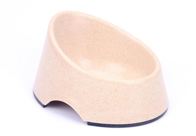 Βέλτιστη τιμή Μπαμπού Γάτα & σκυλί Pet Τροφή Κούπα 2