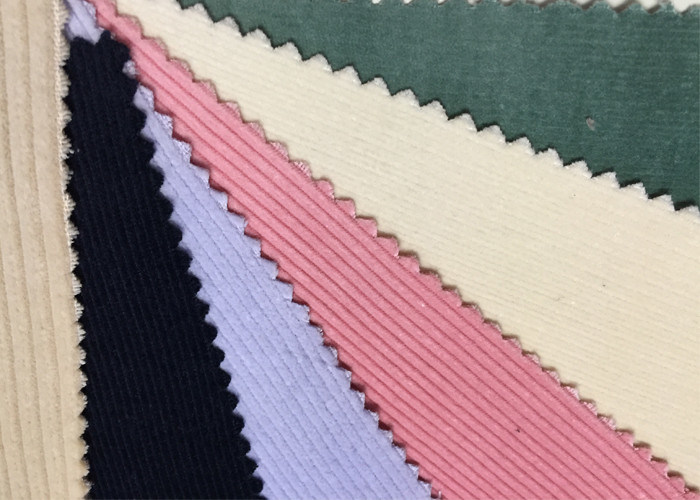 Χρωματιστό Spandex Stretch Corduroy υλικό 6w 8w 9w 11w