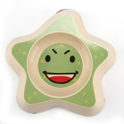 Τέσσερα χρώματα μπαμπού σκυλί έντερα / μπολ με το τελευταίο σχέδιο