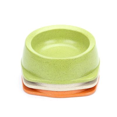 Προμήθειες για κατοικίδια ζώα Eco Bamboo Fiber Round Dog Bowl Manufacturer