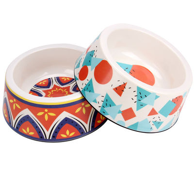 Μελαμίνη Yum Dog & Cat Pet Food Bowl - Πλυντήριο πιάτων Ασφαλές πιάτο για ζώα για φαγητό ή νερό